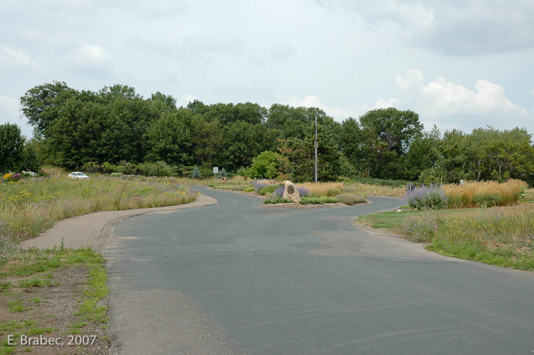 Community entrance sign