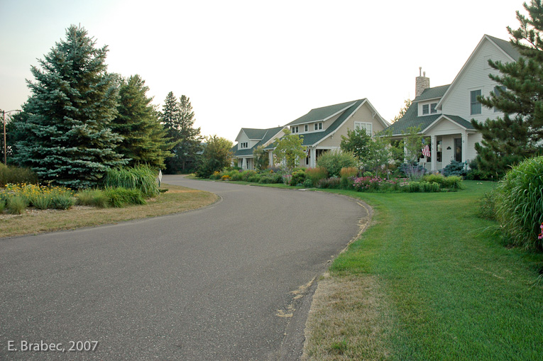 Residential streets